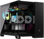 Corsair 2500X Mid-Tower Dual Chamber PC Case, Black | Corsair