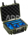 BW Outdoor Case Type 1000 for Insta360 X4 / Insta360 X5, bronze green