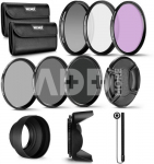 NEEWER 58mm UV/CPL/FLD/ND2/ND4/ND8 FILTER SET KIT 10088184