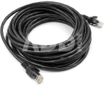 Kabelis Cat5E UTP, 7.5m Black