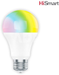 HiSmart i&scaron;manioji LED lemputė su bevieliu ry&scaron;iu A60, 6W, E27, 2700K
