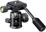 26mm Metal Tripod Ball Head with Handle 360 Degree Rotating Panoramic