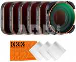 K&F Concept Action camera filter (CPL,ND8,ND16,ND32,ND64,ND1000) six-piece set