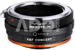 K&F Concept KF,M18116 New Design High Precision Lens Adapter Mount, NIK(G)-FX IV PRO