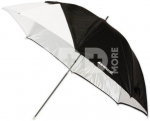 Westcott 60"/152cm Paraplu Optical White Satin with Removable Black Cover