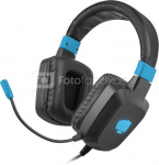 Fury Gaming Headset Raptor Built-in microphone, Black/Blue