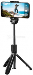 Natec Selfie Stick Tripod, Alvito, Wireless, Black