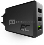 Green Cell Charger GC ChargeSource 3 3xUSB 30W with fast charging technology Ultra Charge and Smart Charge