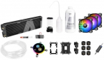 Thermaltake Water cooling - Pacific C360 DDC LCS RGB (120mm*3, copper, Soft Tube,Transparent coolant)