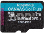Kingston Memory card microSD 1TB Canvas Go! Plus 200MB/s A2 U3 V30