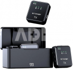 Wireless Microphone BlitzWolf, BW-SX63, 1000mAh (black)