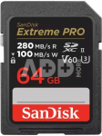 SANDISK MEMORY CARD SDXC 64GB UHS-II/SDSDXEP-064G-GN4IN