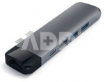 Satechi Type-C Pro Hub 4K HDMI with Ethernet space gray