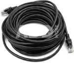 Kabelis Cat5E UTP, 10m Black