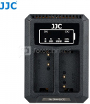 JJC Panasonic DCH BLC12 USB Dual Battery Charger (DMW BLC12, Sigma BP 51, Leica BP DC12)