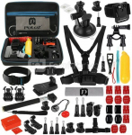 Puluz 53 in 1 Accessories Ultimate Combo Kits for sports cameras PKT09