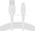 Belkin Flex Lightning/USB-A 2m mfi cert., white CAA008bt2MWH