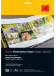 Kodak Photo Sticker Paper Gloss 120gsm A4x10 (3510645)
