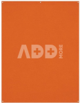 Westcott X Drop Kreukbestendige Achtergrond Tijger Oranje (1.5 x 2.1 m)