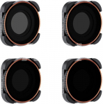 K&F Concept Action Camera Filter Set 4pcs HD (ND8/PL+ND16/PL+ND32/PL+ND64/PL) with Anti-reflection