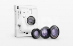 Lomography INSTANT MINI fotoaparatas. WHITE + 3 objektyvų rinkinys (Close-Up, Fisheye & Portrait)