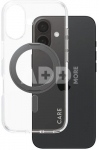 CARE Feature Case | Back cover | Apple | iPhone 16 | Recycled plastic | Transparent | MagSafe