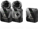 Wireless Lavalier Microphone PULUZ 2 TX + 1 RX