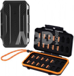 K&F Concept 28 Slots Micro SD Card Case,Water-Resistant Anti-Shock Anti-Dust TF Card Holder