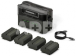 Tilta NP-FZ100 Charging Station Battery Kit (4 Batteries) - Green