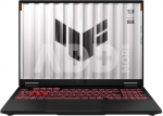 Notebook|ASUS|TUF|FA608UMI-TU167W|CPU AMD RyzenT 7|260|3.8 GHz|16 "|1920 x 1200 pixels|RAM 16 GB|DDR5-SDRAM|SSD 512 GB|Discrete graphics NVIDIA GeForce RTX 5060|8 GB|On-board graphics Yes|Numeric keypad Yes|OS installed Windows 11 Home|Colour Black,G ...