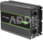 Qoltec Monolith power adapter/inverter Auto 4000 Watt Black