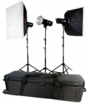 Falcon Eyes Studio Flash Set TFK-3400A with Bag