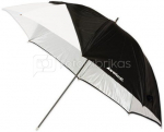 Westcott 43"/109cm Optical White Satin Collapsible with Removable Black Cover