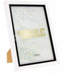 Rėmelis GED 21x30 medinis WI21| White su juodu