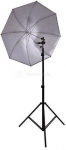 Falcon Eyes Umbrella Kit White/Black 152 cm incl. tripod and bracket