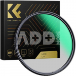 K&F Concept K&F 72MM XC16 Nano-X B270 CPL Filter, HD, Waterproof, Anti Scratch, Green Coated