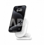 Belkin BoostCharge 2-in-1 mag Qi2 15W white foldable