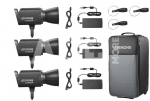 Godox Litemons LA300R RGB LED Video Light 3 light kit (Black)
