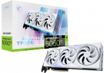 Graphics Card|MSI|NVIDIA GeForce RTX 5060 Ti|16 GB|GDDR7|128 bit|PCIE 5.0 16x|Triple slot Fansink|1xHDMI|3xDisplayPort|5060TI16GGAMTRIOOCWHITE