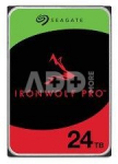 HDD|SEAGATE|IronWolf Pro|24TB|SATA|512 MB|7200 rpm|Discs/Heads 10/20|3,5"|ST24000NT002