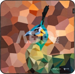 SmallRig 6040 Camera Wrap Wild China Film Series Green Peafowl Pattern