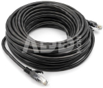 Kabelis Cat5E UTP, 15m Black