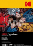 Kodak 180gsm 9.1mil Glossy 4/6x100