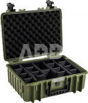 BW OUTDOOR CASES TYPE 5000 / BRONZE GREEN (DIVIDER SYSTEM)