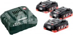 Metabo Basis-Set ASC 30-36V + 3x 18V 4,0 Ah