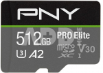 PNY MicroSDXC Elite 512GB P-SDUX512U3100PRO-GE