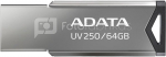 ADATA FlashDrive UV250 16GB Metal Black USB 2.0 Flash Drive, Retail