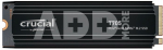 Crucial T705 with heatsink 1TB PCIe Gen5 NVMe M.2 SSD