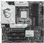 MSI B860M GAMING PLUS WIFI | Processor family Intel | Processor socket LGA1851 | DDR5 | Supported hard disk drive interfaces SATA, M.2 | Number of SATA connectors 4
