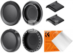 K&F Concept K&F Nikon Z-mount Body Cap*2 + Lens Rear Cap*2 + Hot Shoe Cap*2 + Cleaning Cloth*1